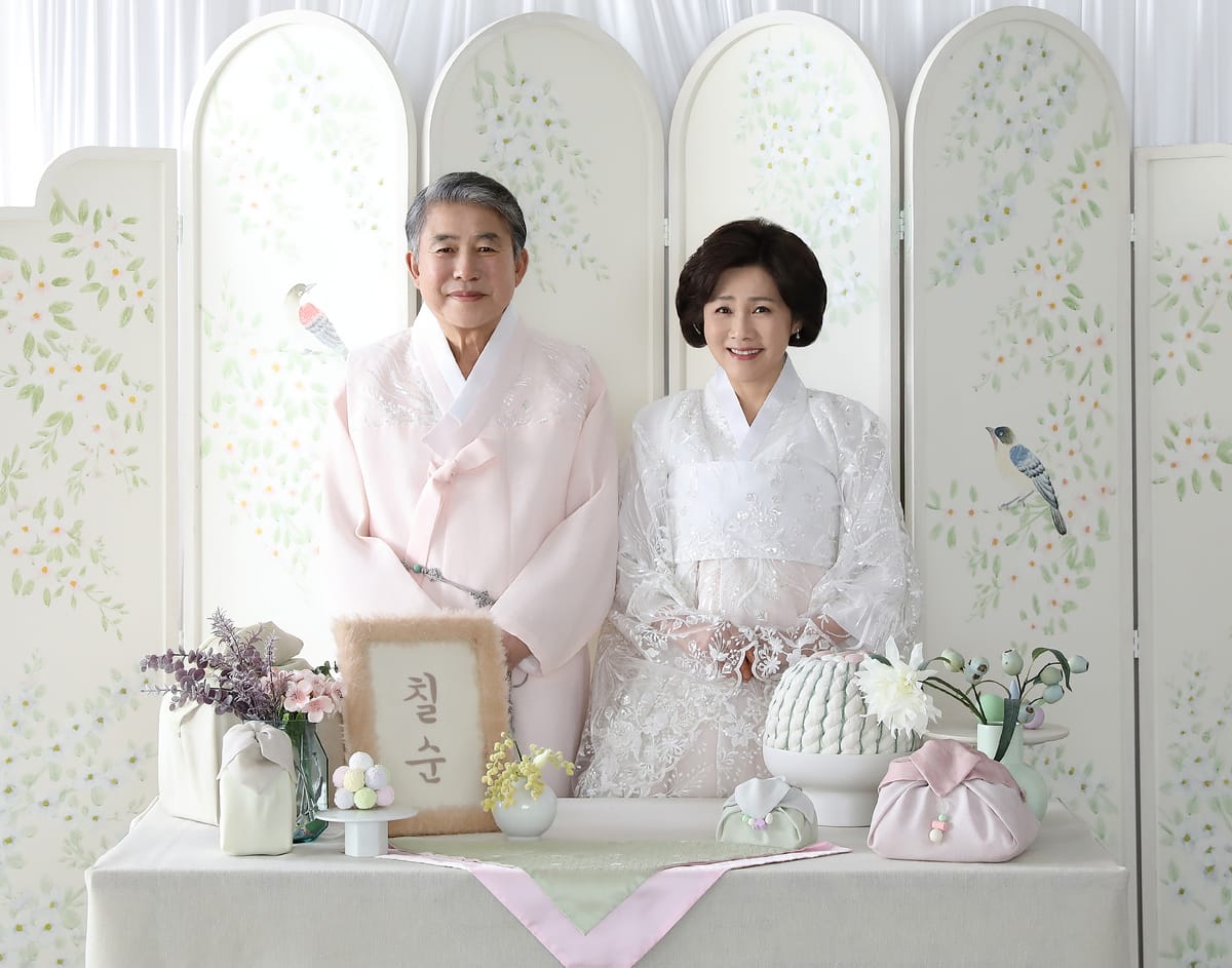 환갑·칠순·팔순을 기념한 가족사진